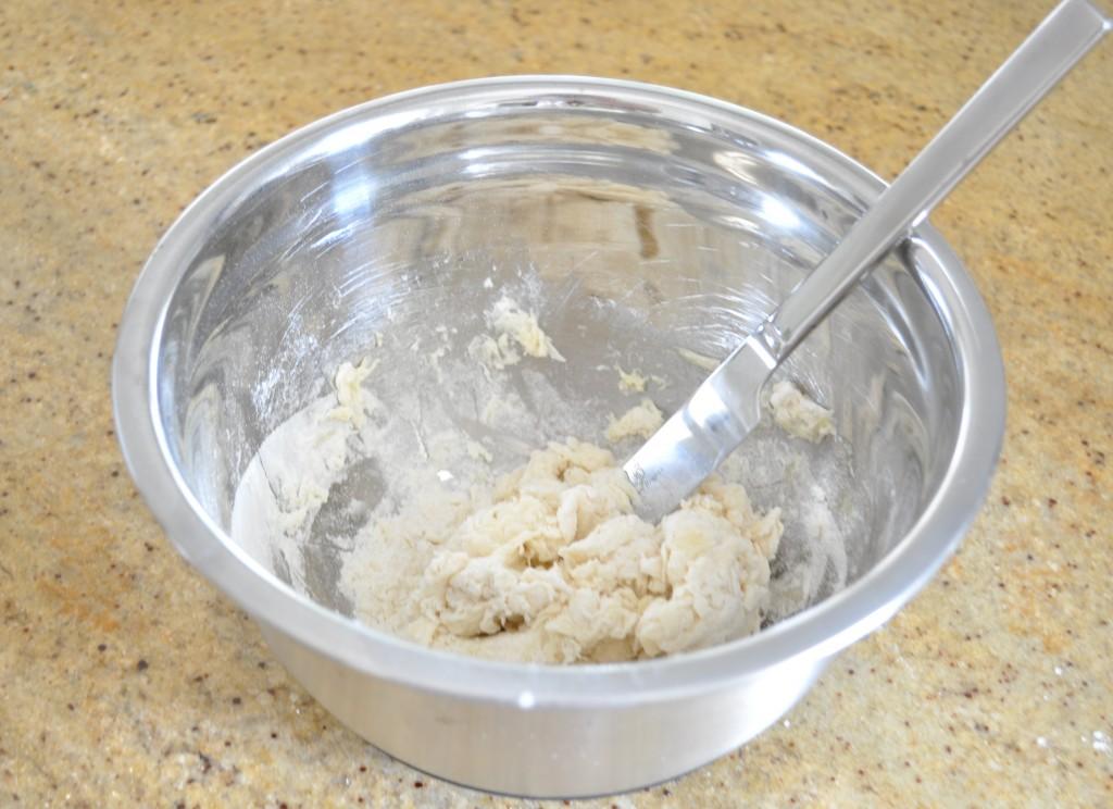 homemade water cracker biscuits cooling on a cooling rack