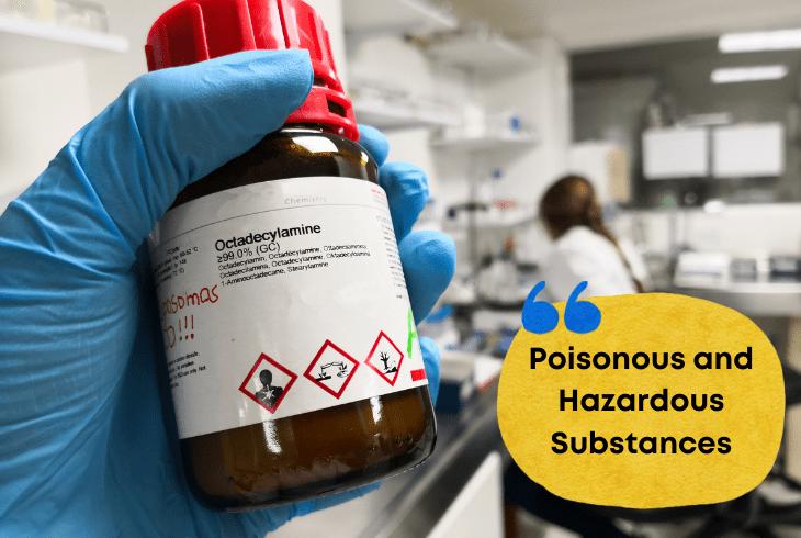 poisonous hazardous spill