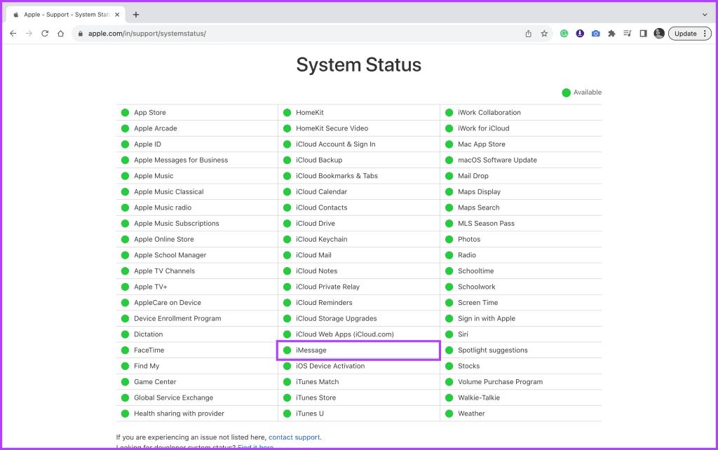 Check if your Apple ID settings are updated