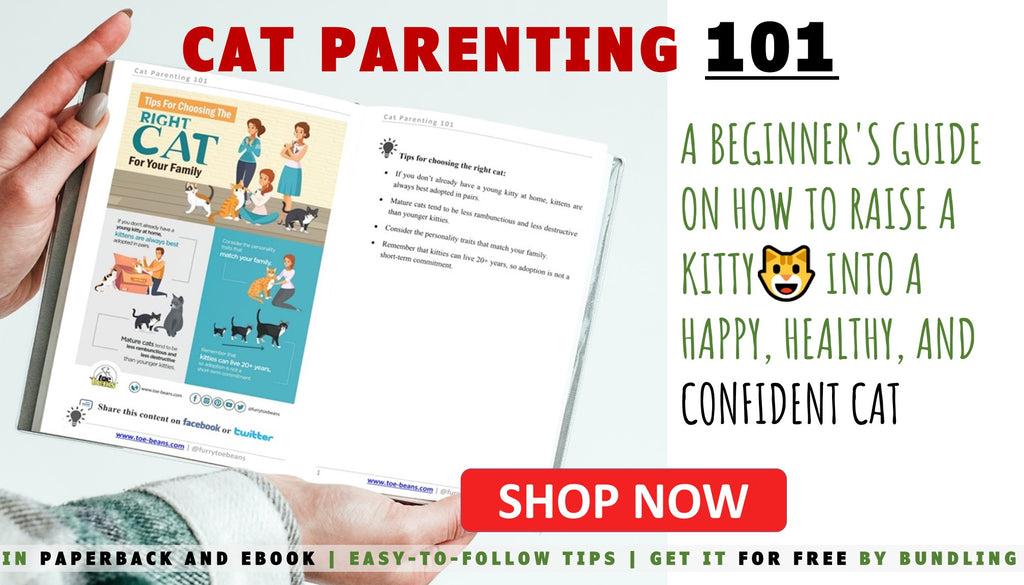 Cat Parenting Books by Toe Beans