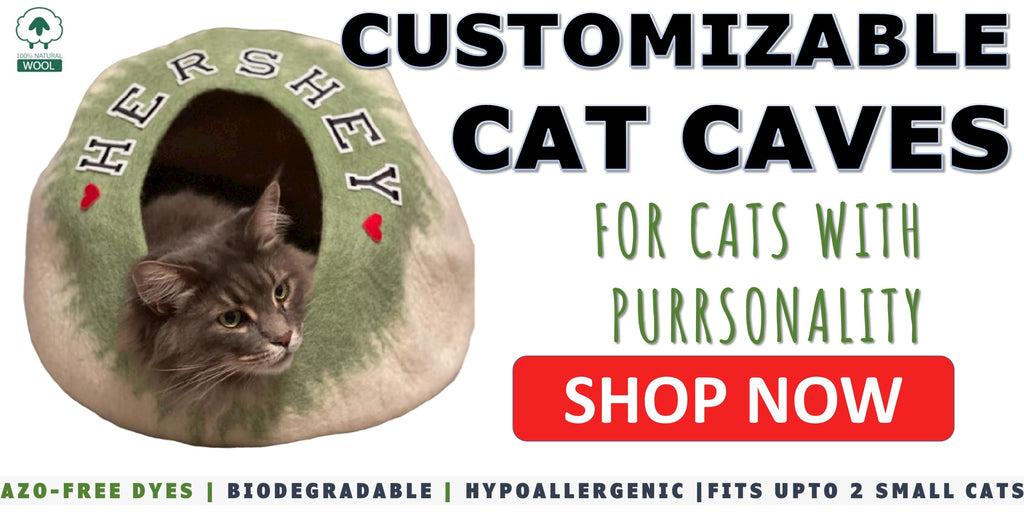 Cat cave cat beds by Toe Beans_2