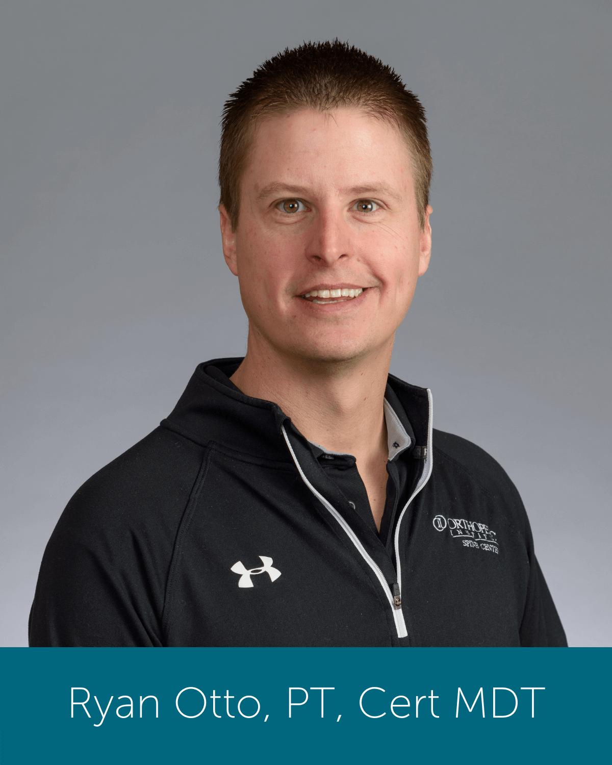 Orthopedic Institute Spine Therapist Ryan Otto