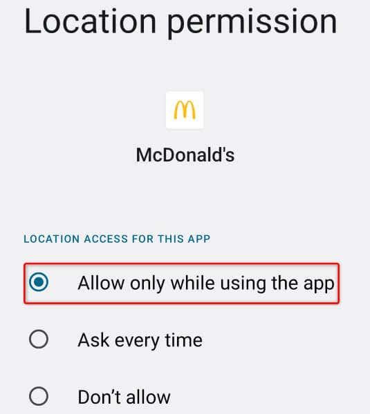 9 Ways to Fix When McDonald’s App Is Not Working image 9