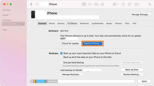 fix FaceTime lag restore iphone
