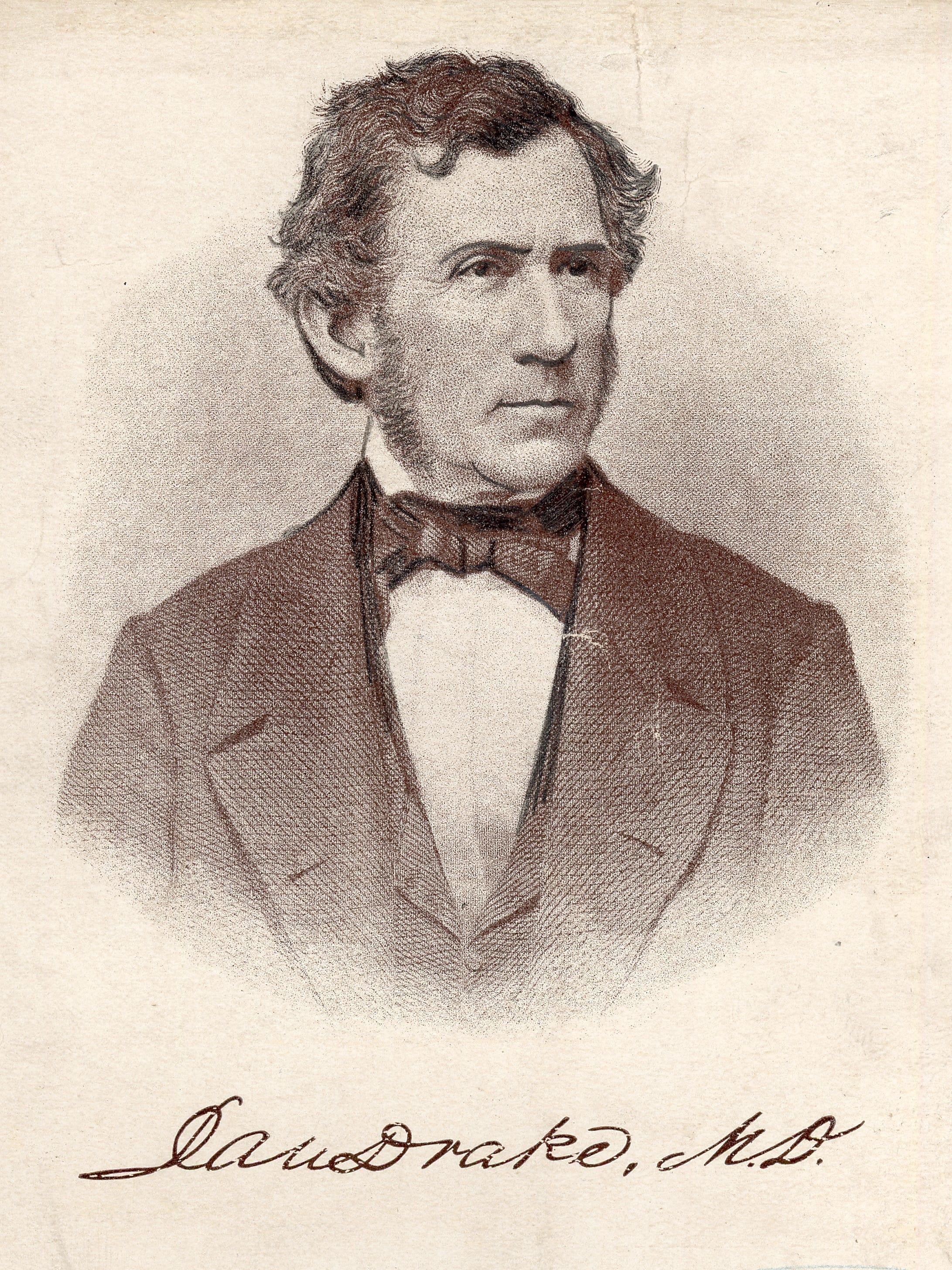 Dr. Daniel Drake was a pioneering physician as well as historian and writer in Cincinnati