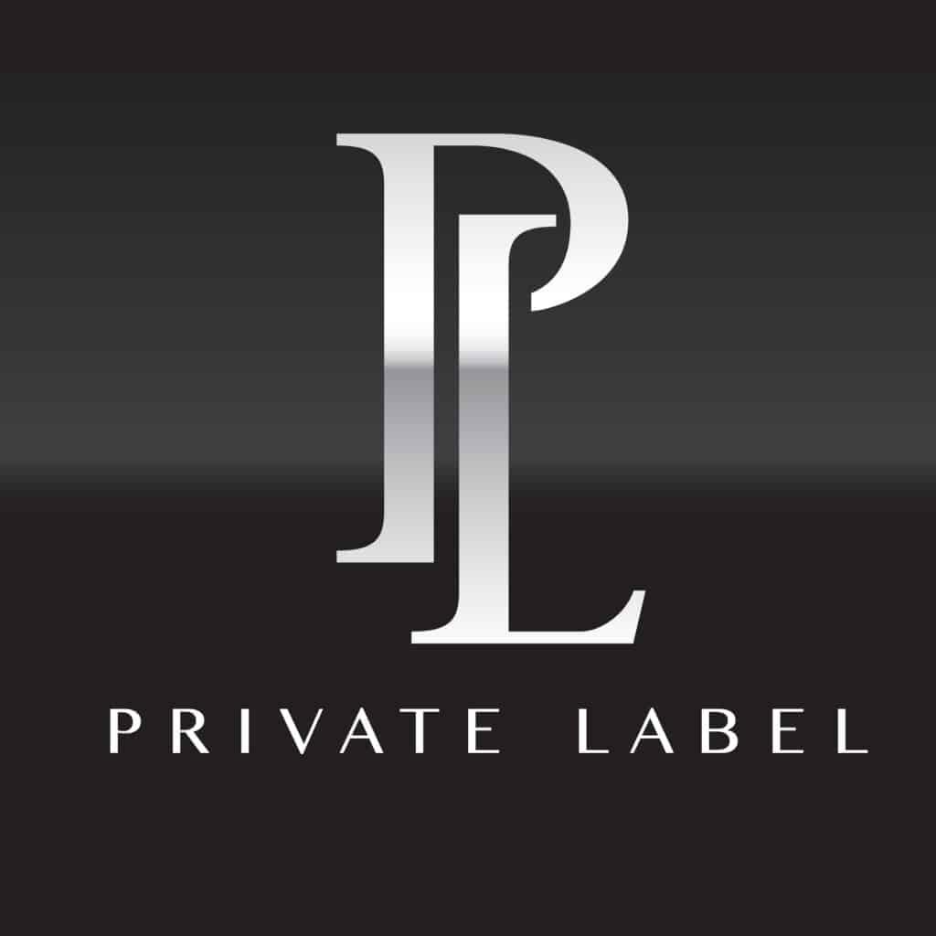 generic white private label logo