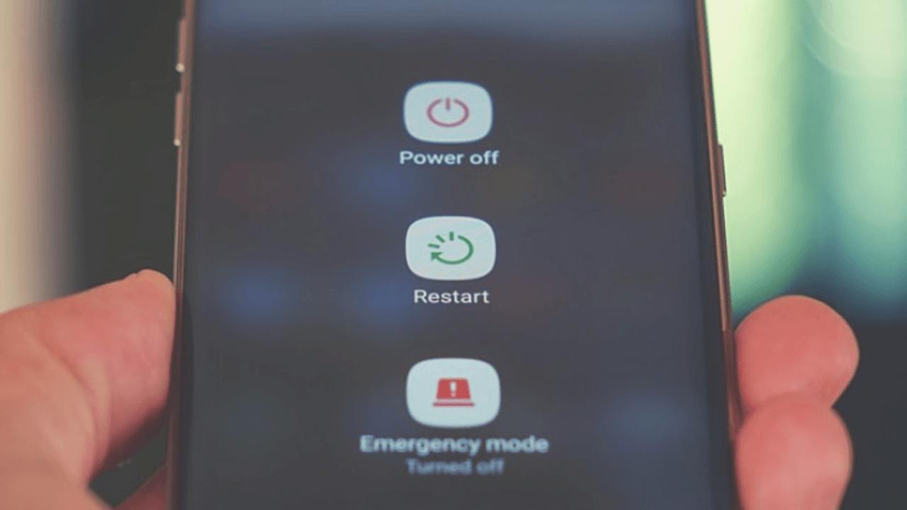 restart phone to fix android charging problem