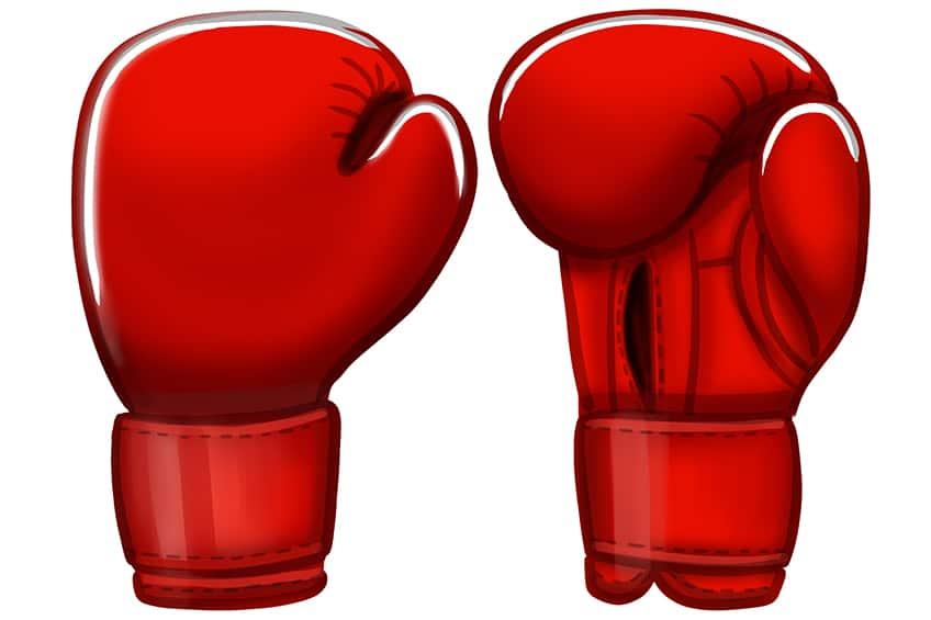 Boxing Gloves Drawing 09