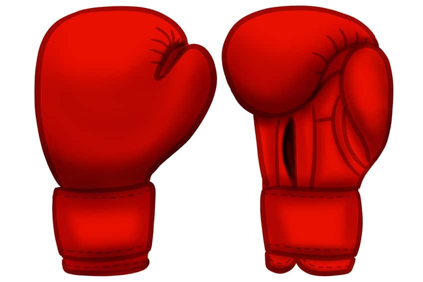 Boxing Gloves Drawing 08