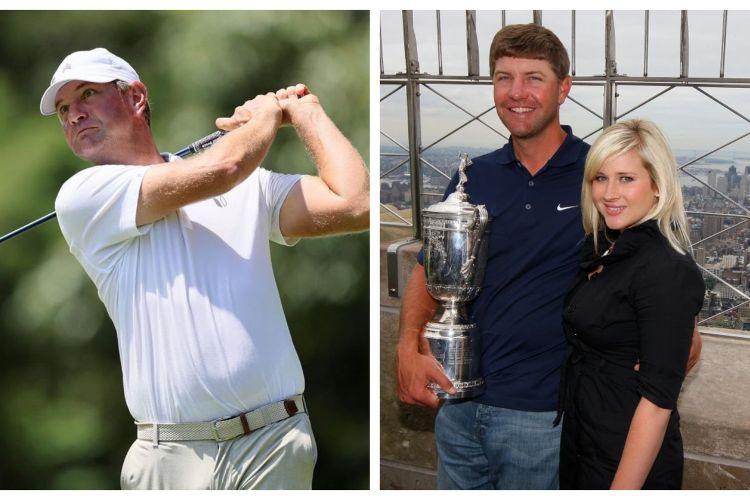 Lucas Glover Pictured On The Right With Ex-Wife Jennifer After Winning The US Open In 2009