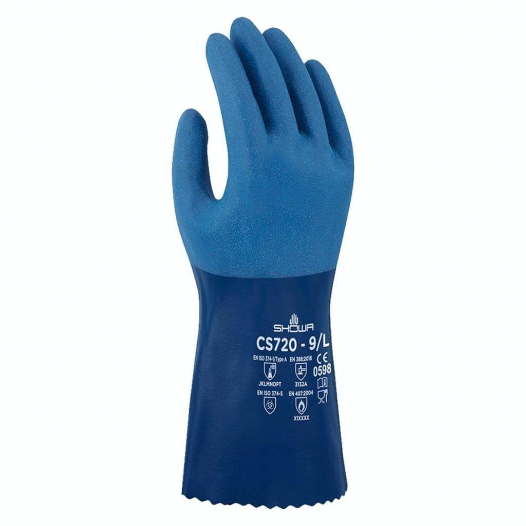 Showa 720 nitrile dry gloves for drysuit divers