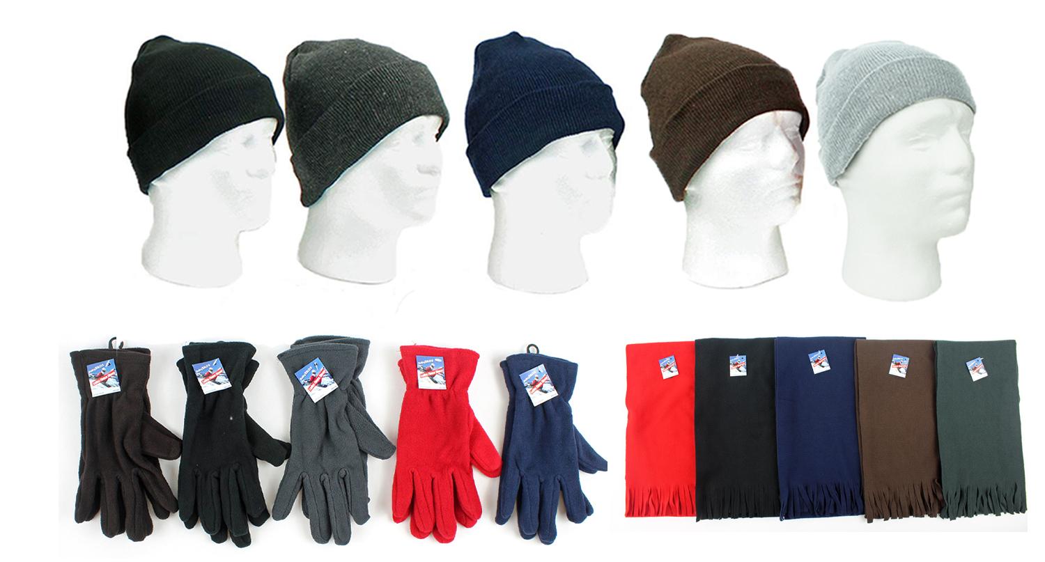 Adult Cuffed Winter Knit Hats, Women