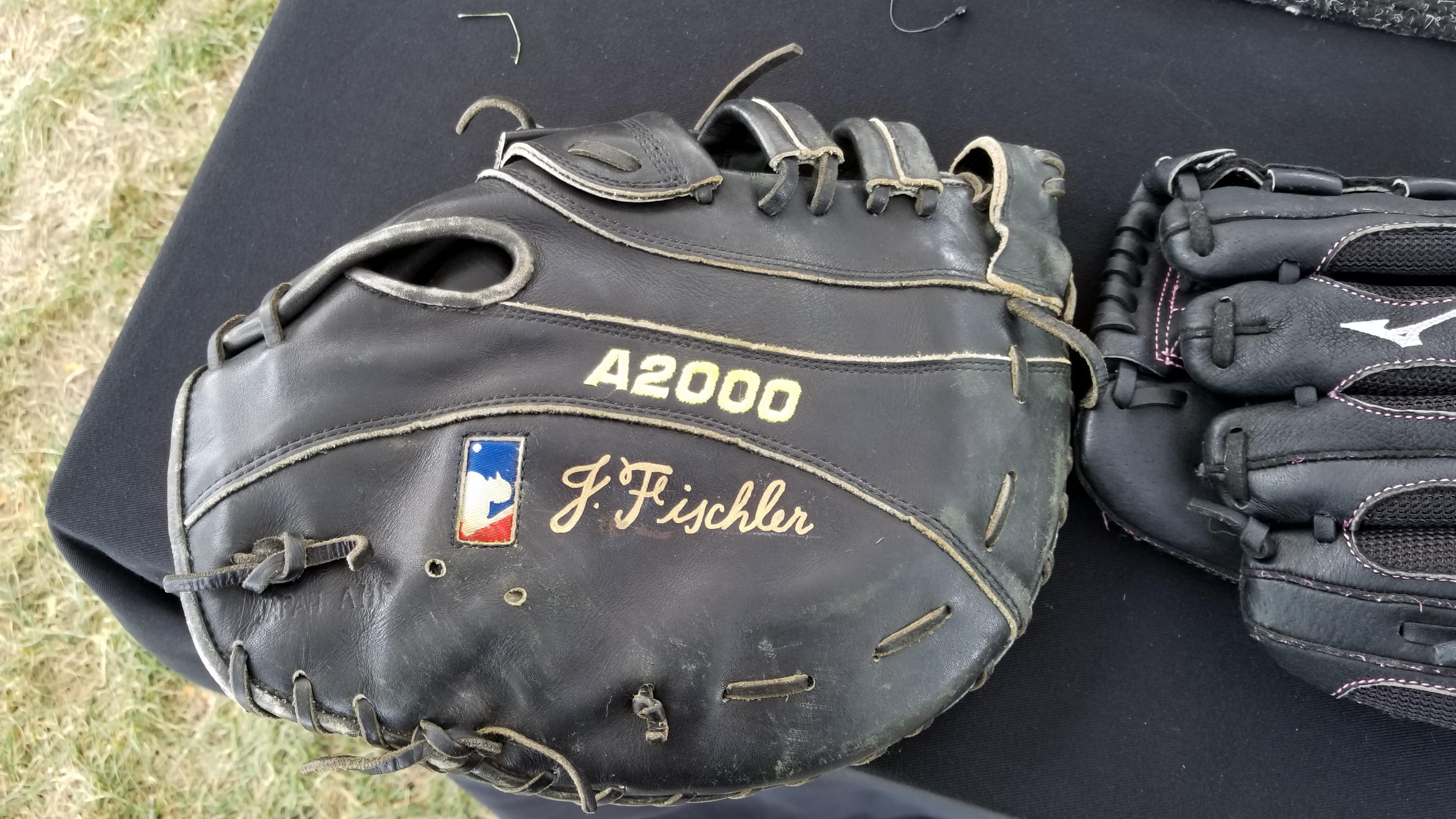 leather baseball glove engraving