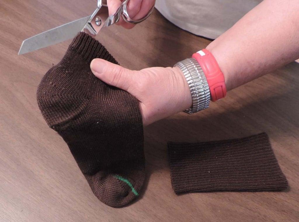 gloves with fingers from socks