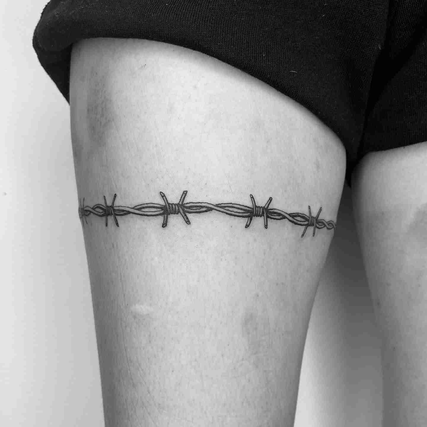 Barbed Wire Tattoo Meaning