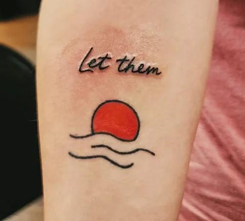 let them tattoo symbol