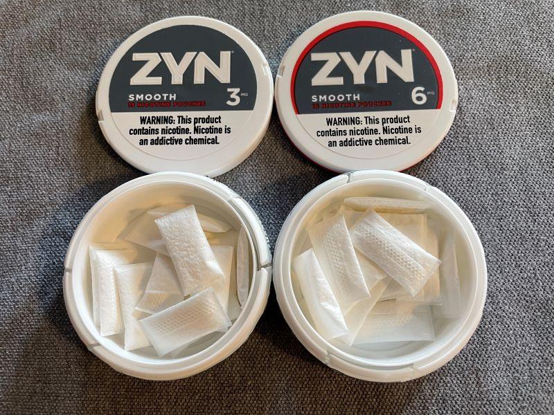 Open cans of ZYN smooth