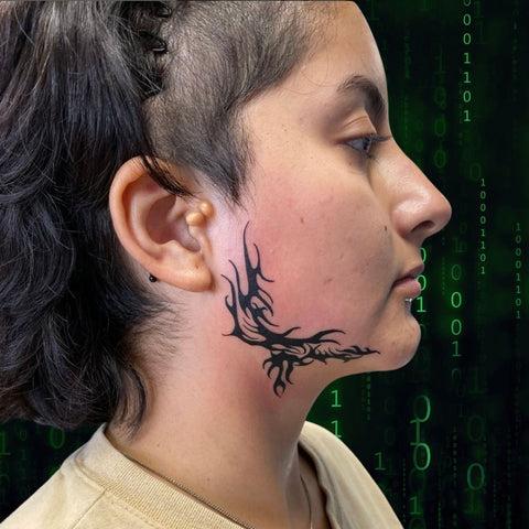 Face Wider Cybersigilism Tattoos