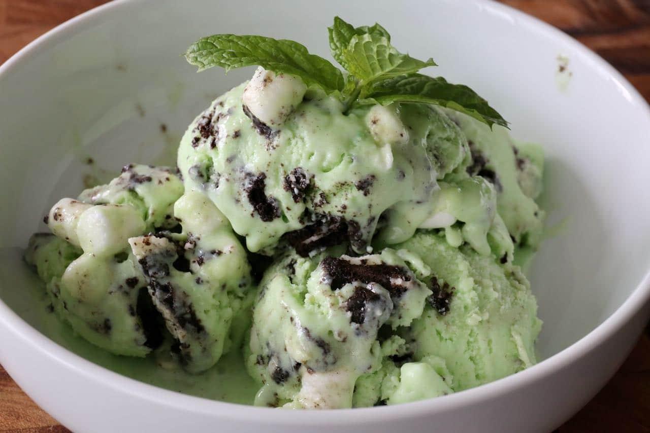 Homemade Grasshopper Ice Cream Recipe