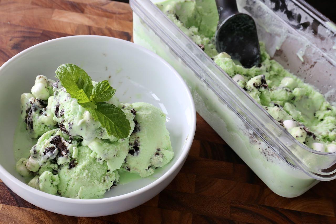 Homemade Grasshopper Ice Cream Recipe