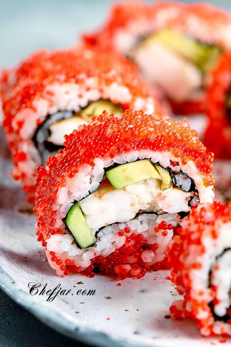 whats in a boston sushi roll