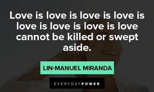 Positive Lin-Manuel Miranda quotes