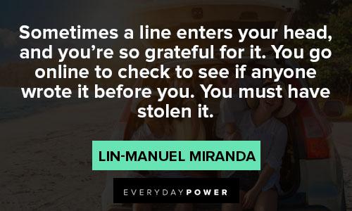 Amazing Lin-Manuel Miranda quotes