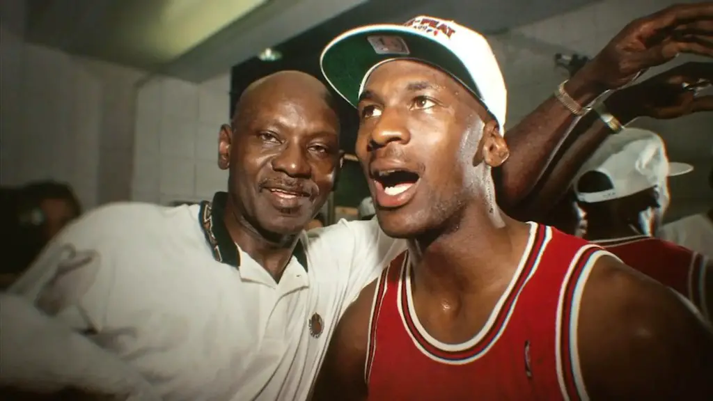 Still of Michael Jordan and Chicago Bulls in NBA