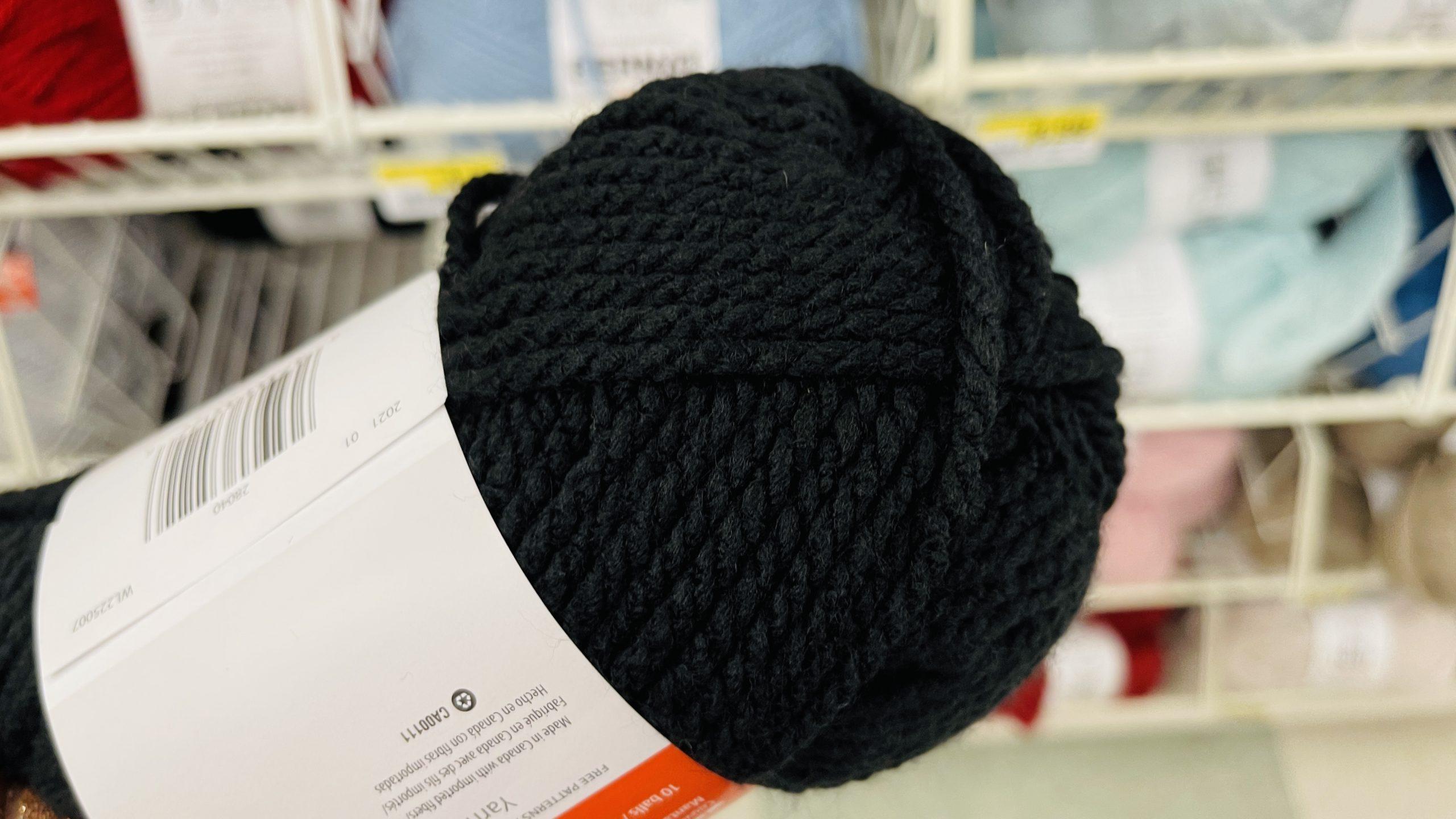 Dark Colored Yarn