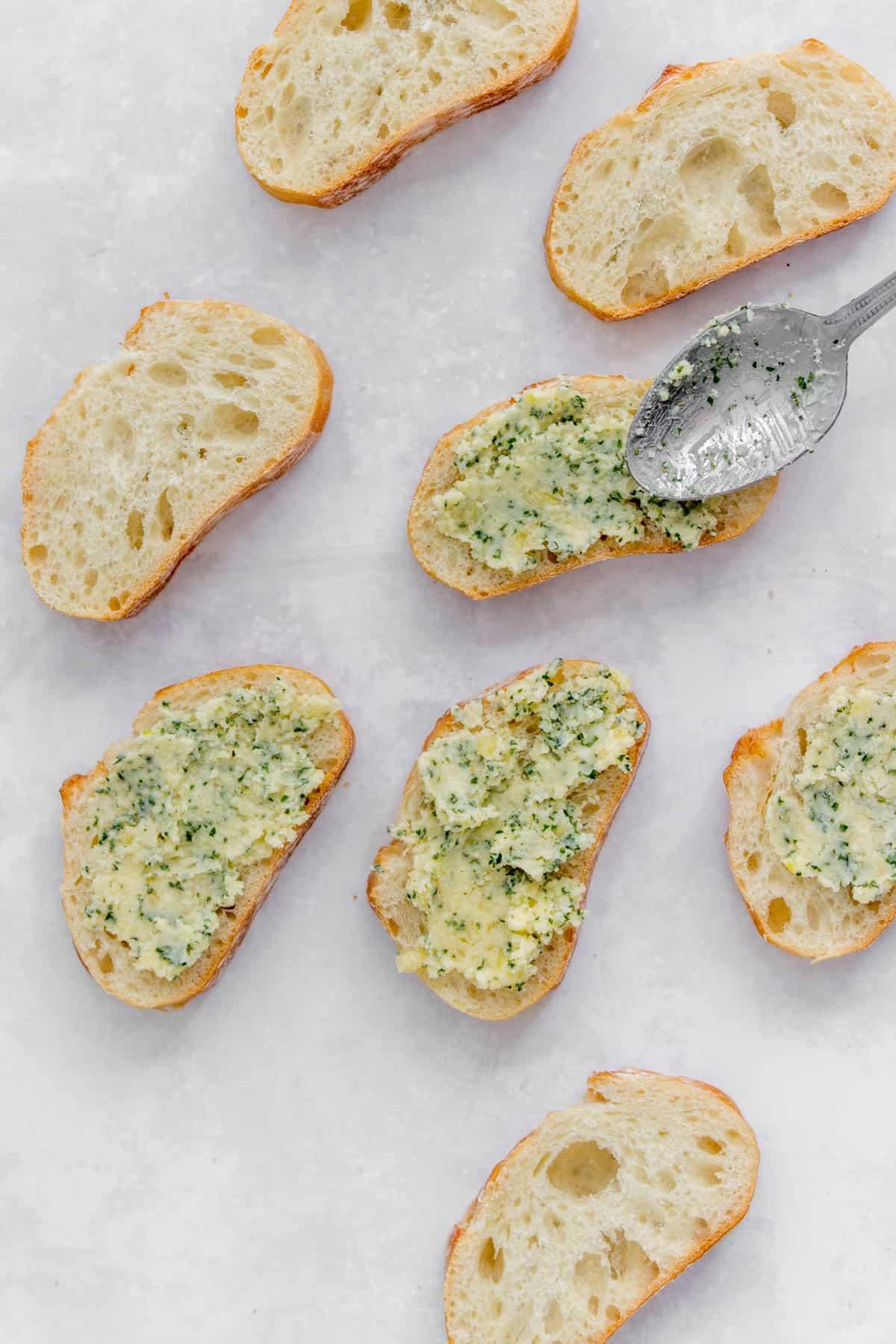 Air fryer garlic bread.