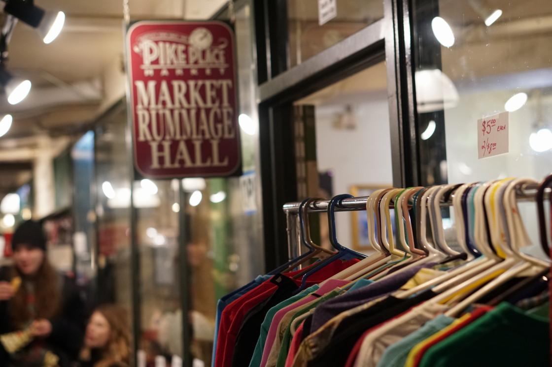 Market Rummage Hall, Pike Place Market, Seattle, WA