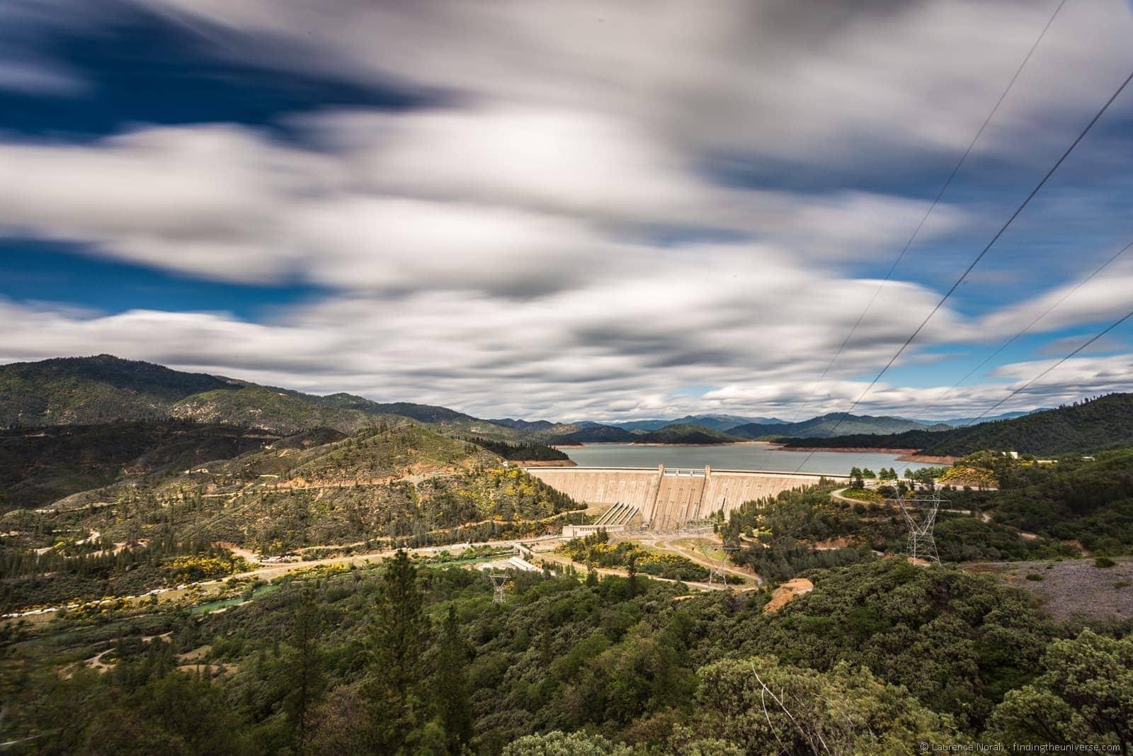Shasta Dam long exposure