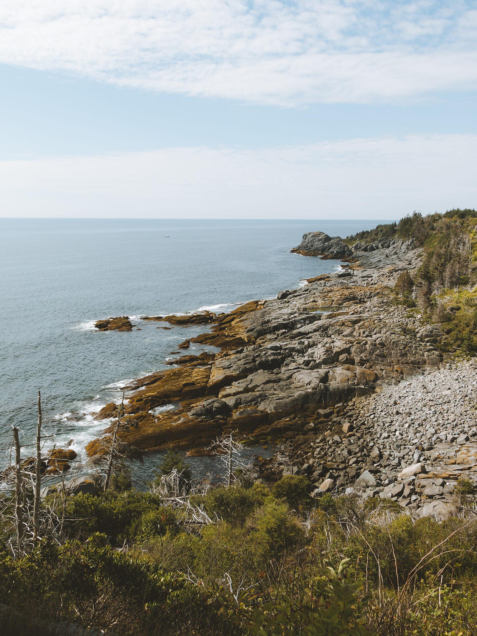 Cliffs at Whitehead - Monhegan Island, Maine - Matt Grandbois