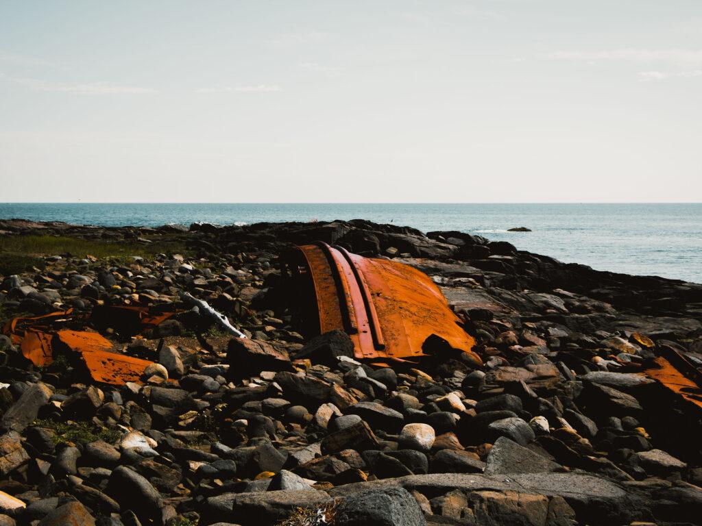 D.T. Sheridan Shipwreck - Monhegan Island, Maine - Matt Grandbois