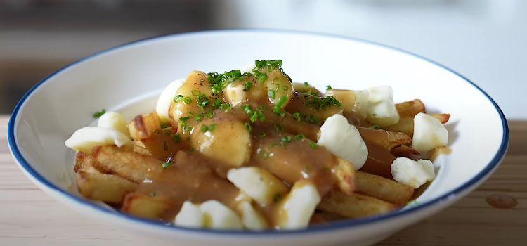 Cheesy Poutine With Homemade French Fries