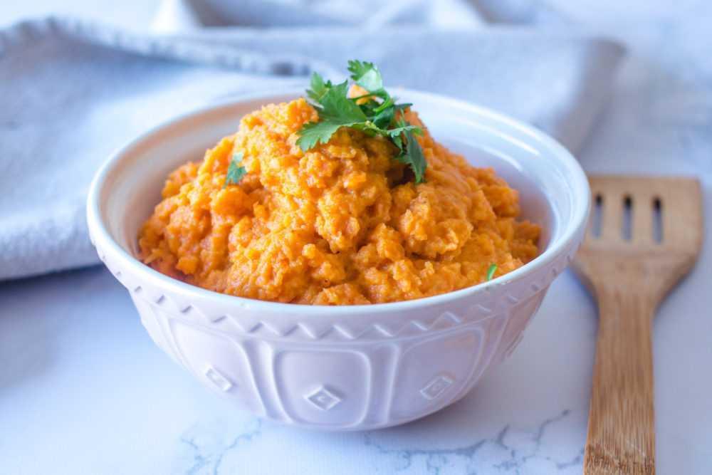 Carrot Mash mashed carrots