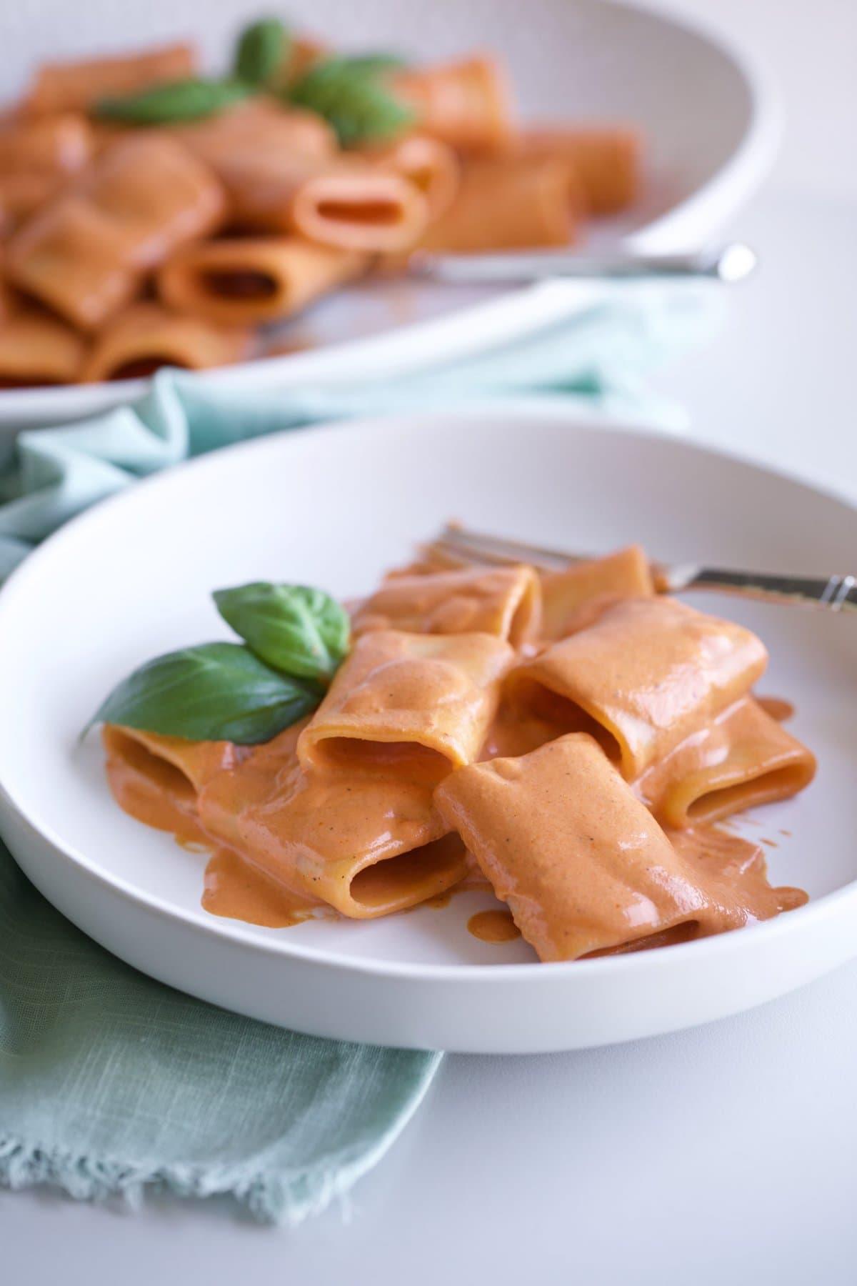 roasted red pepper pasta