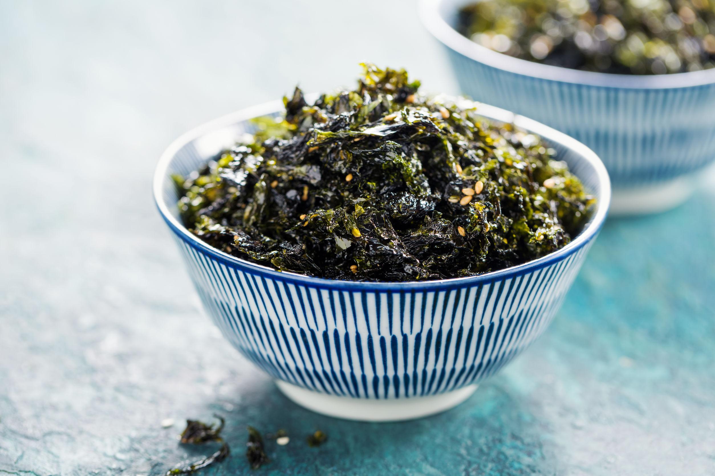 slimming world crispy kale seaweed