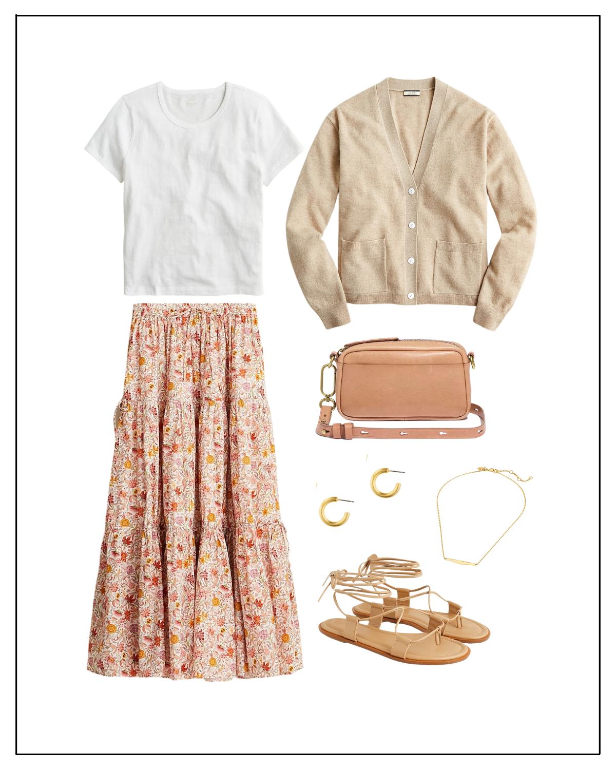 Versatile Spring Outfits - Spring Skirt