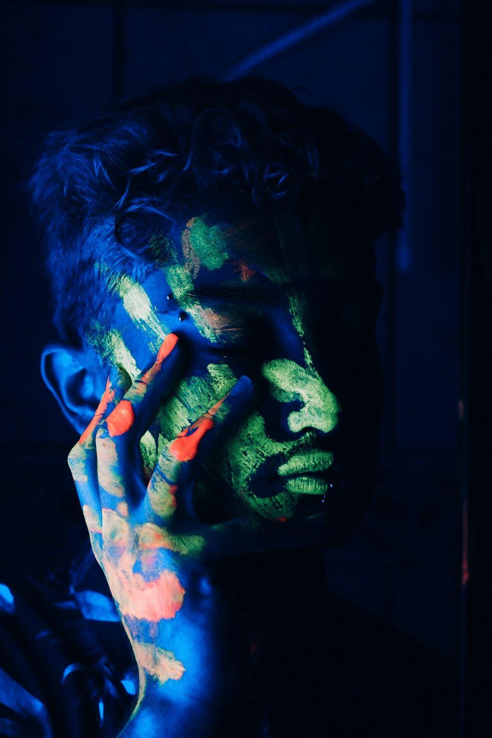 Glow in the Dark Body Paint