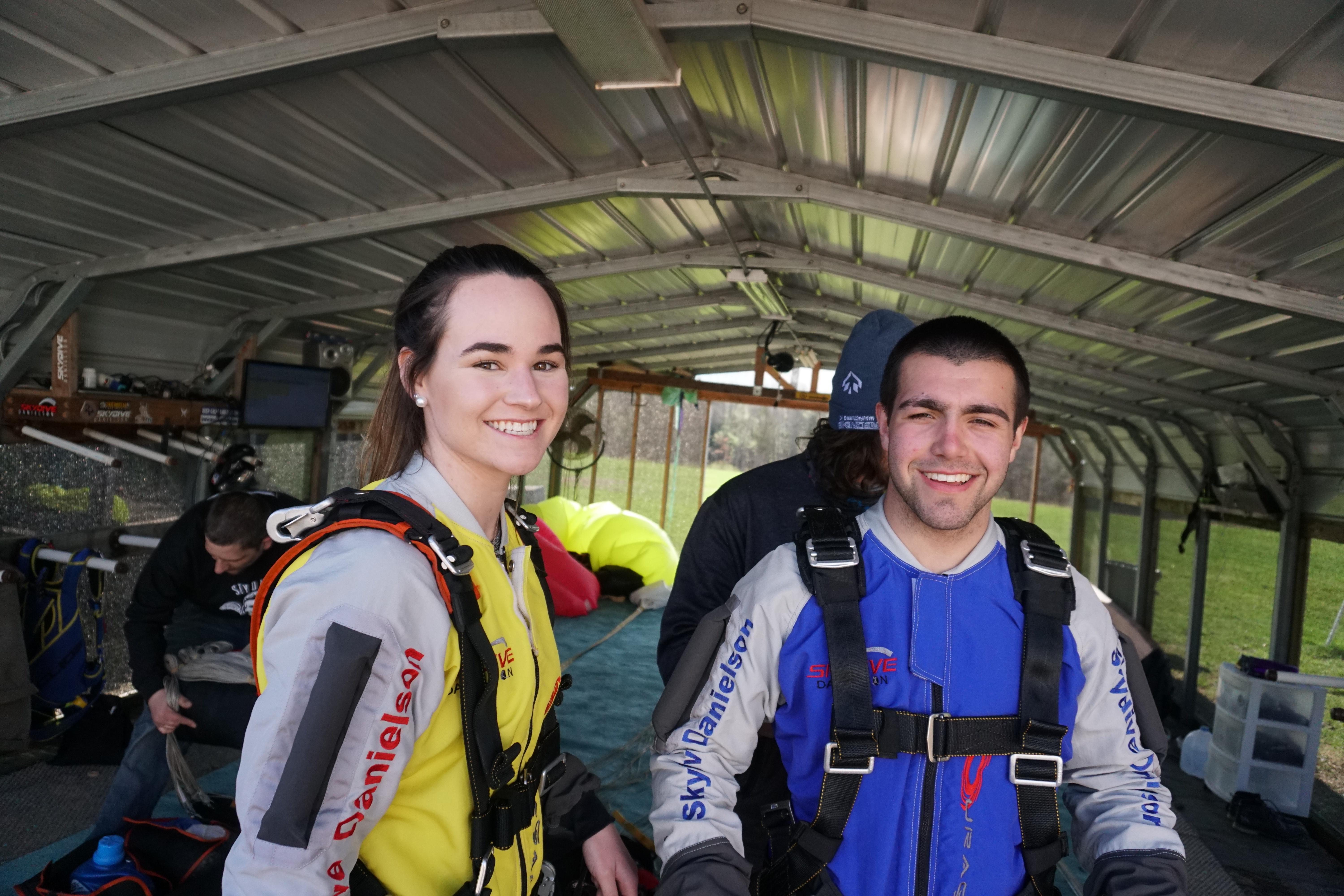 new jumpsuits for tandem skydives at skydive danielson