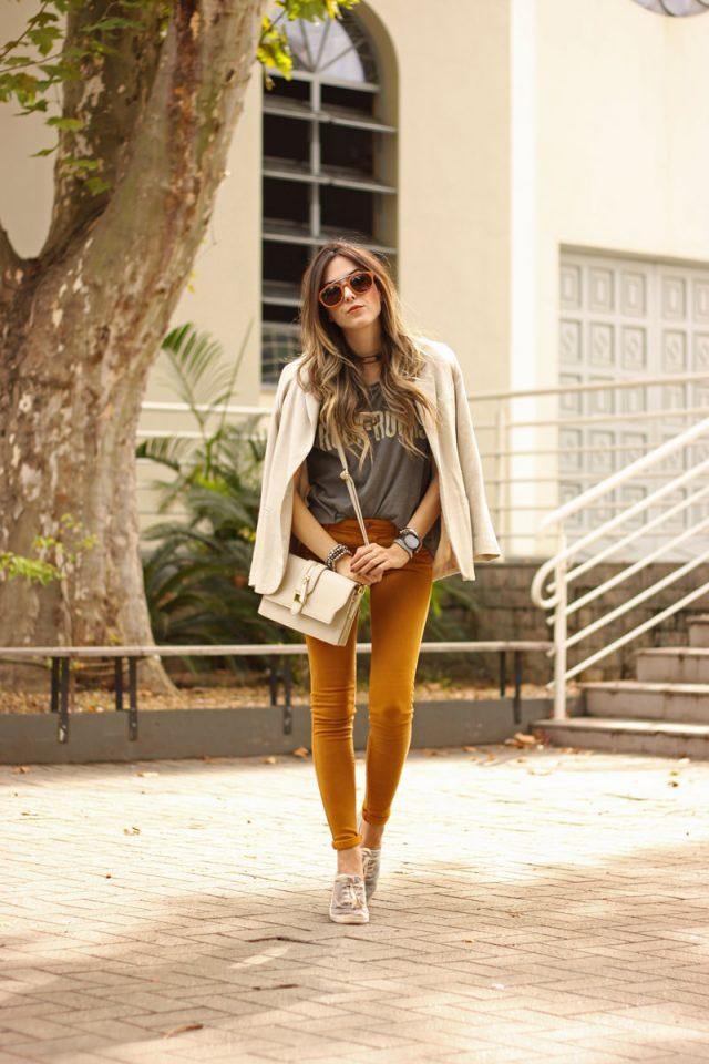 grey-sweater-and-mustard-pants via
