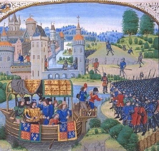 Richard II meets rebels at Blackheath
