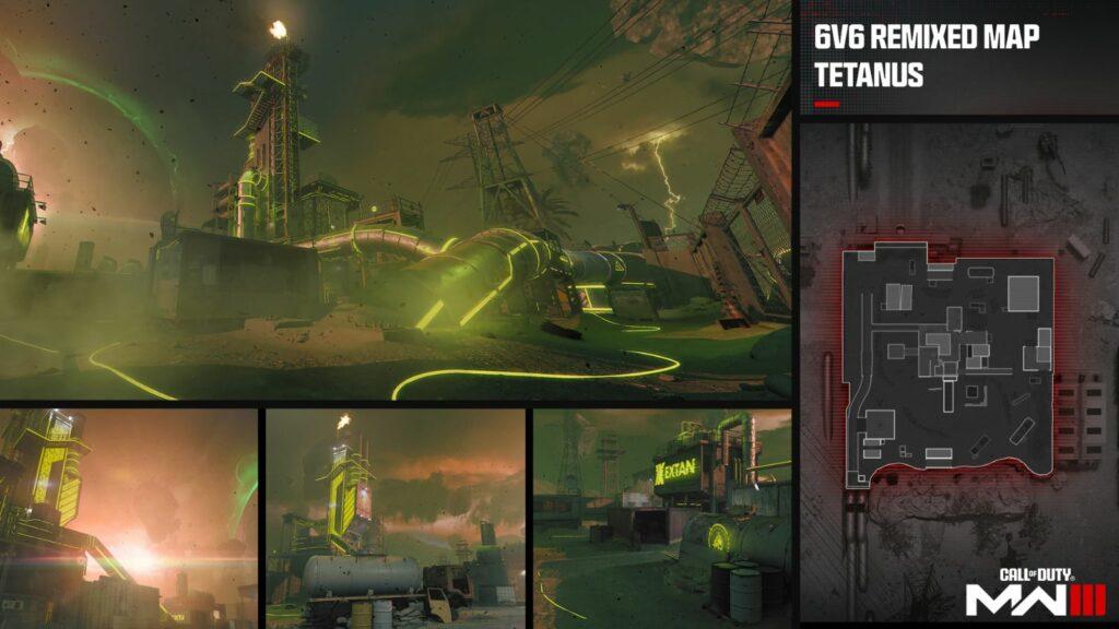 Tetanus map in MW3 Vortex event