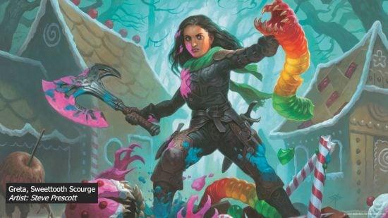MTG Wilds of Eldraine release date: A magical forest encroaching on a pristine wilderness