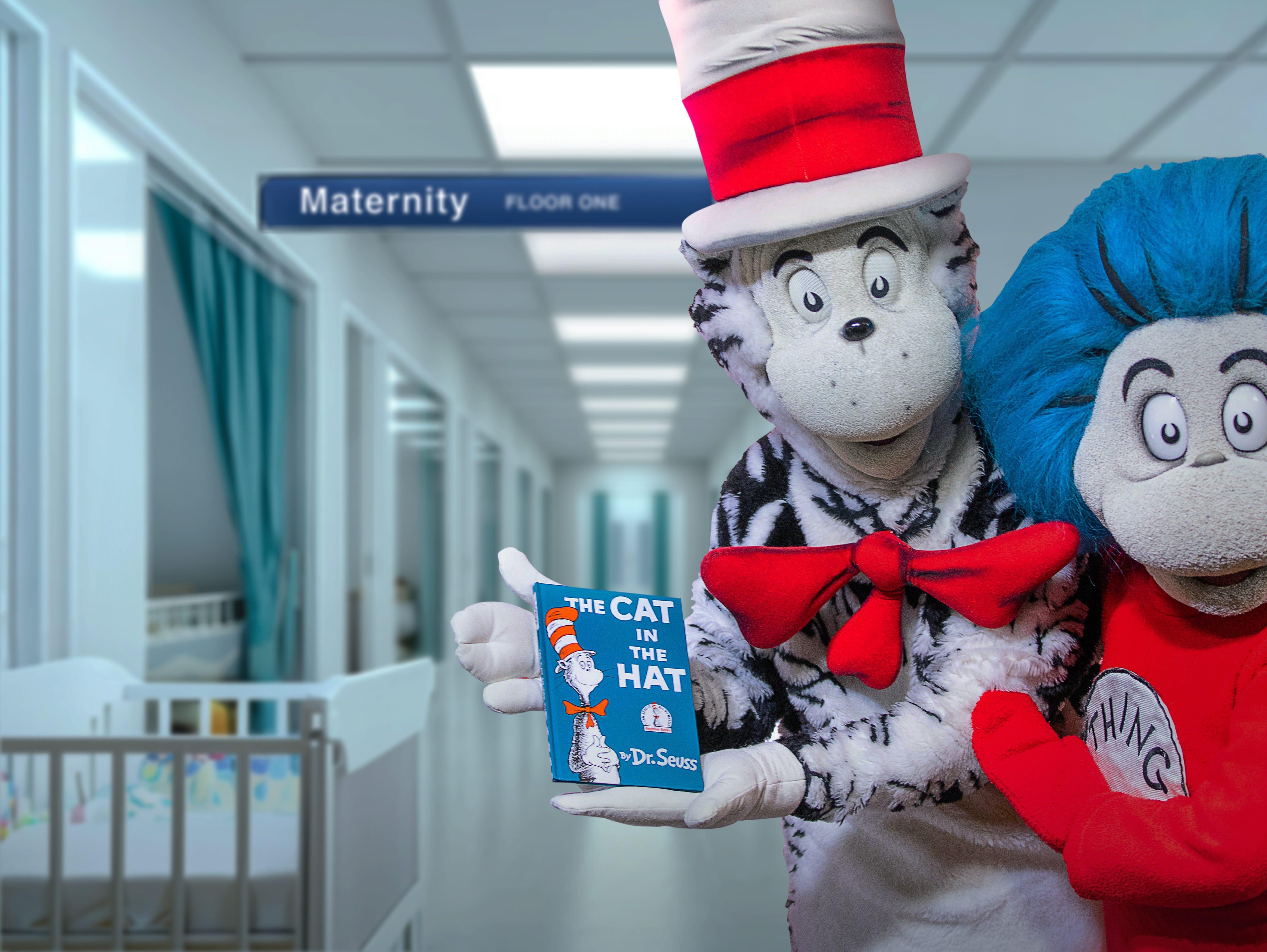 In honor of Dr. Seuss Day, Dr. Seuss Enterprises will give away a free, personalized copy of the book "The Cat in the Hat" to every baby born in the U.S. on March 2, 2024.