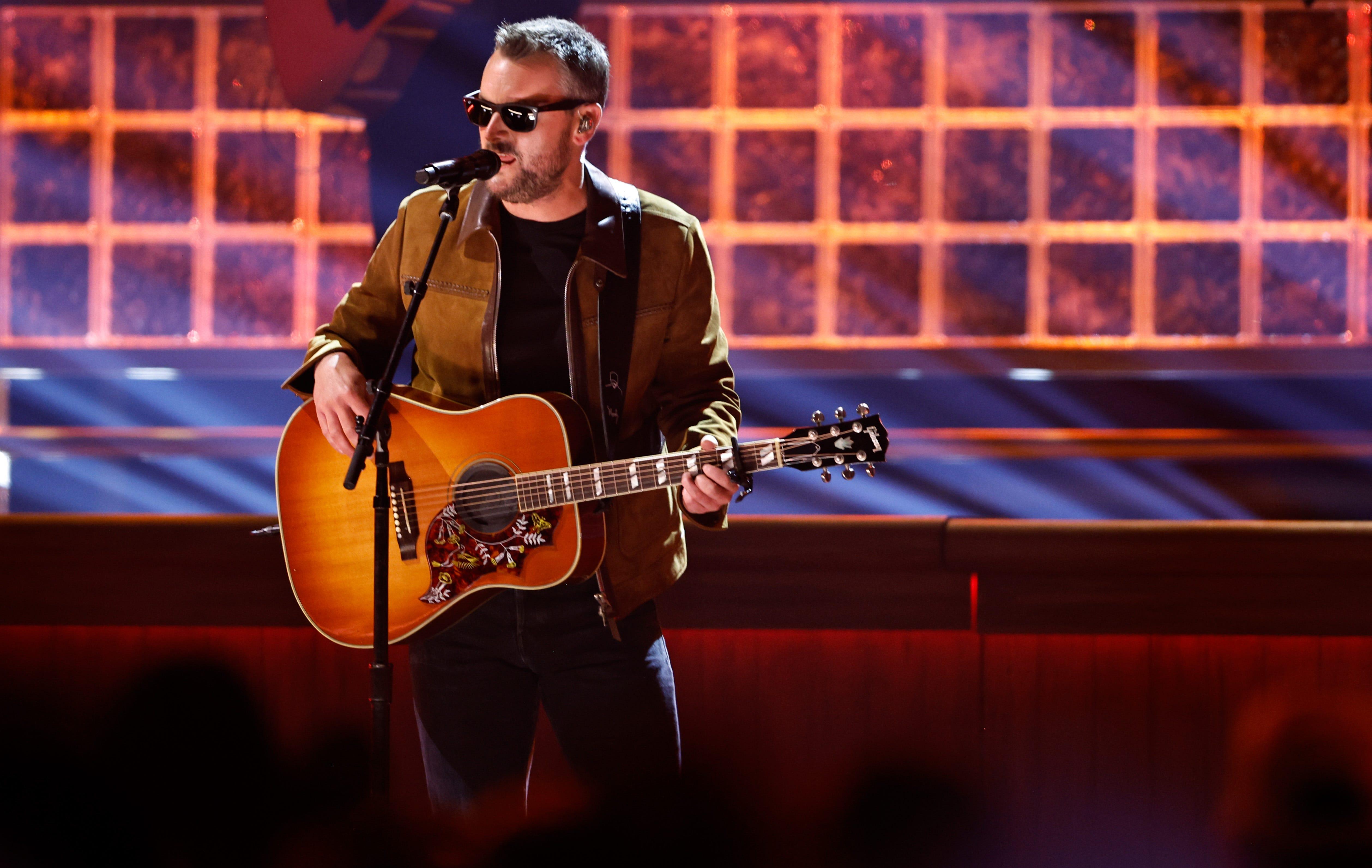 Eric Church performs during the 57th Annual Country Music Association Awards in Nashville, Tenn., Wednesday, Nov. 8, 2023.