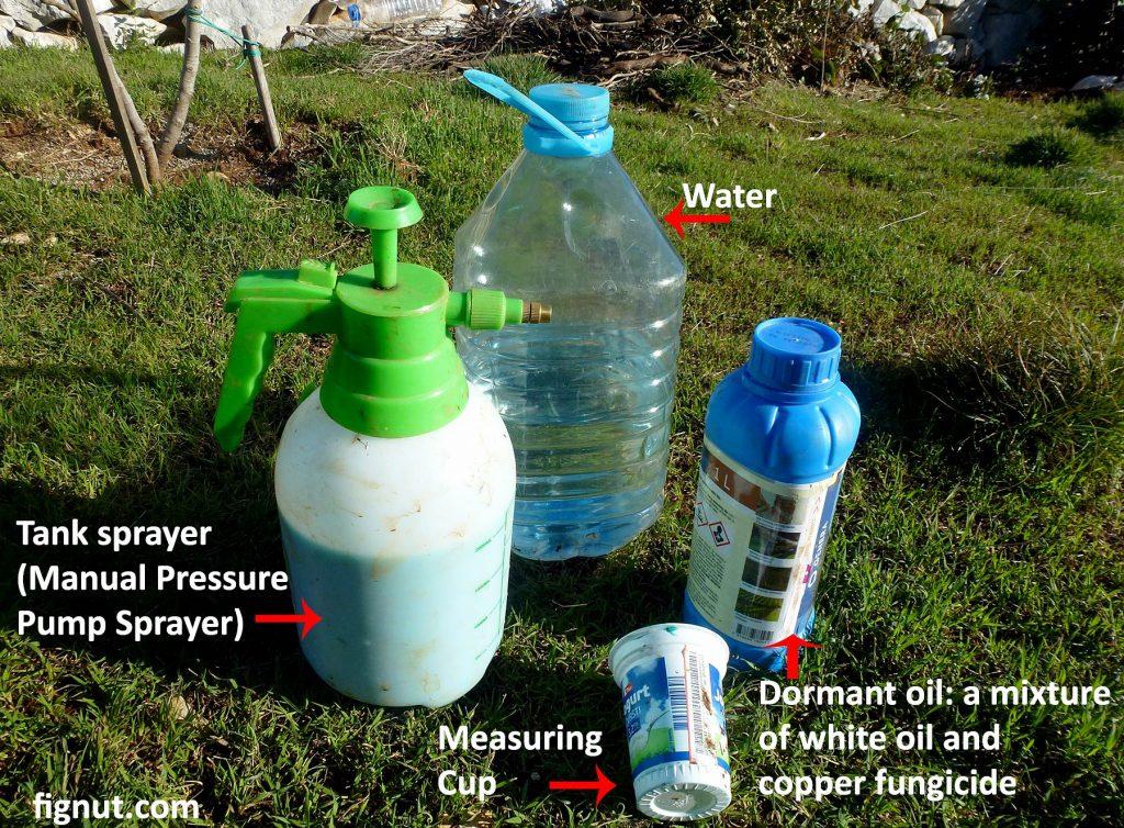 My dormant oil spray kit