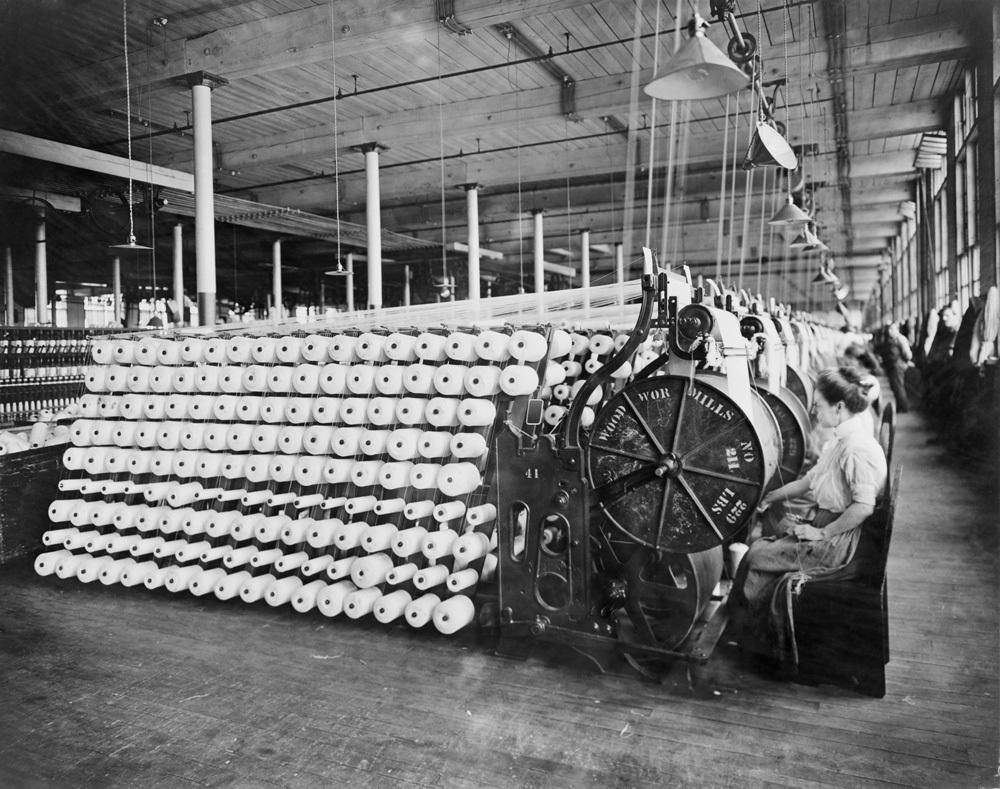 The textile revolution and a blind