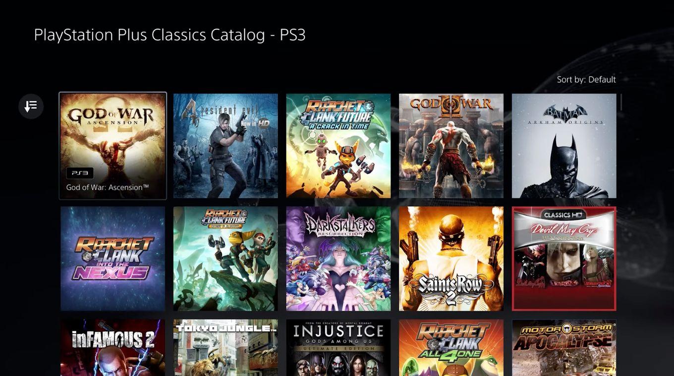 PS3 Games Library